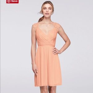 David’s Bridal Bridesmaid Dress